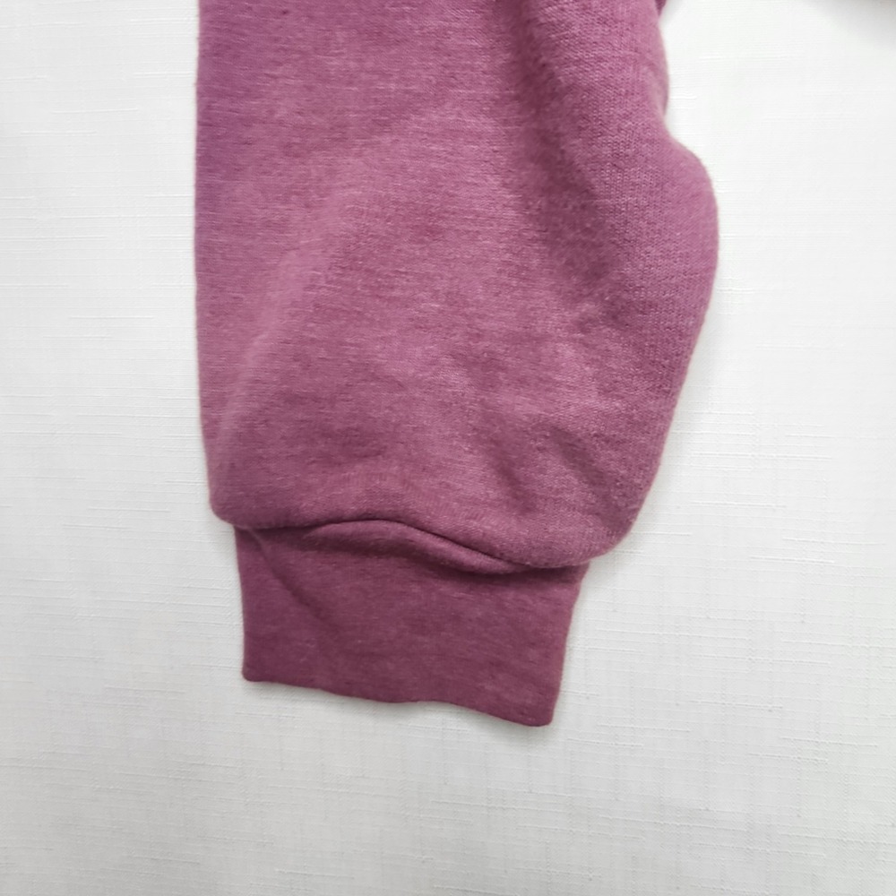 Aviator Nation Set Essential Cropped Sweatshirt W Pants in Faded Purple Size XS - Picture 7 of 16